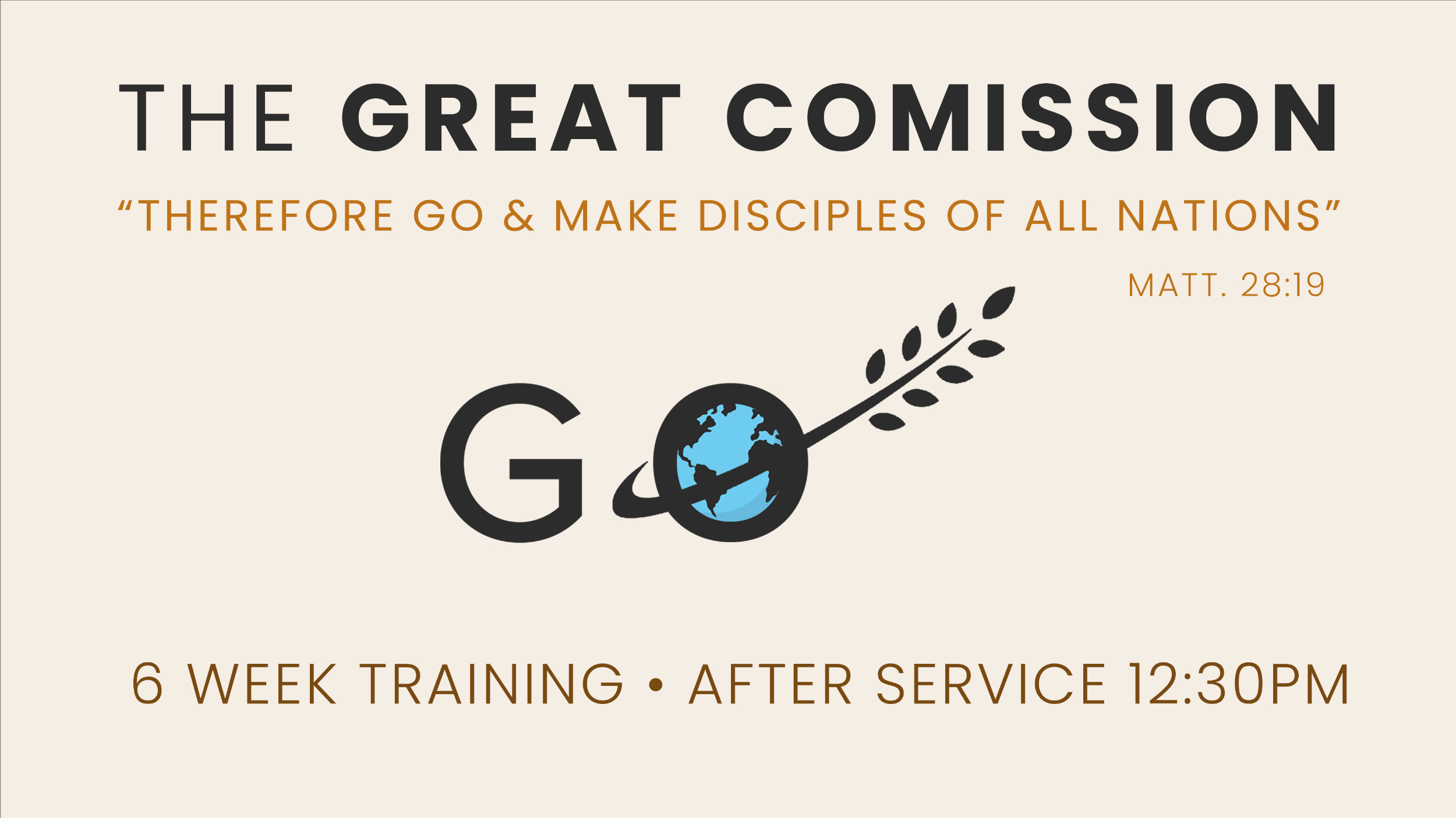 Great Commission Training